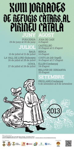 Cartell de les Jornades Catares 2013