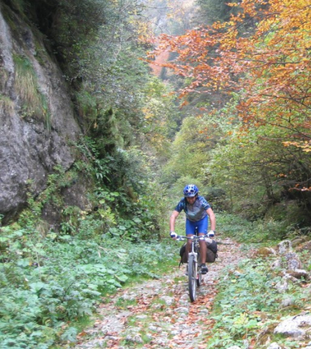 Camí dels Bons Homes en BTT_Gorges de la Frau