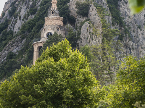 Randonneurs au sanctuaire de Queralt