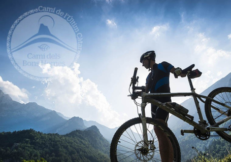 Chemin des bonshommes en VTT