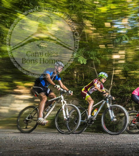 Chemin des bonshommes en VTT