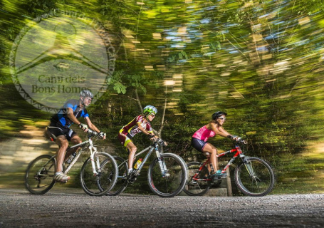 Chemin des bonshommes en VTT